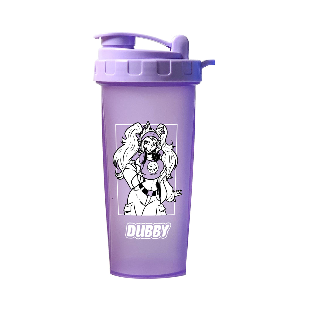 Purple Miss Amanda Shaker 24oz