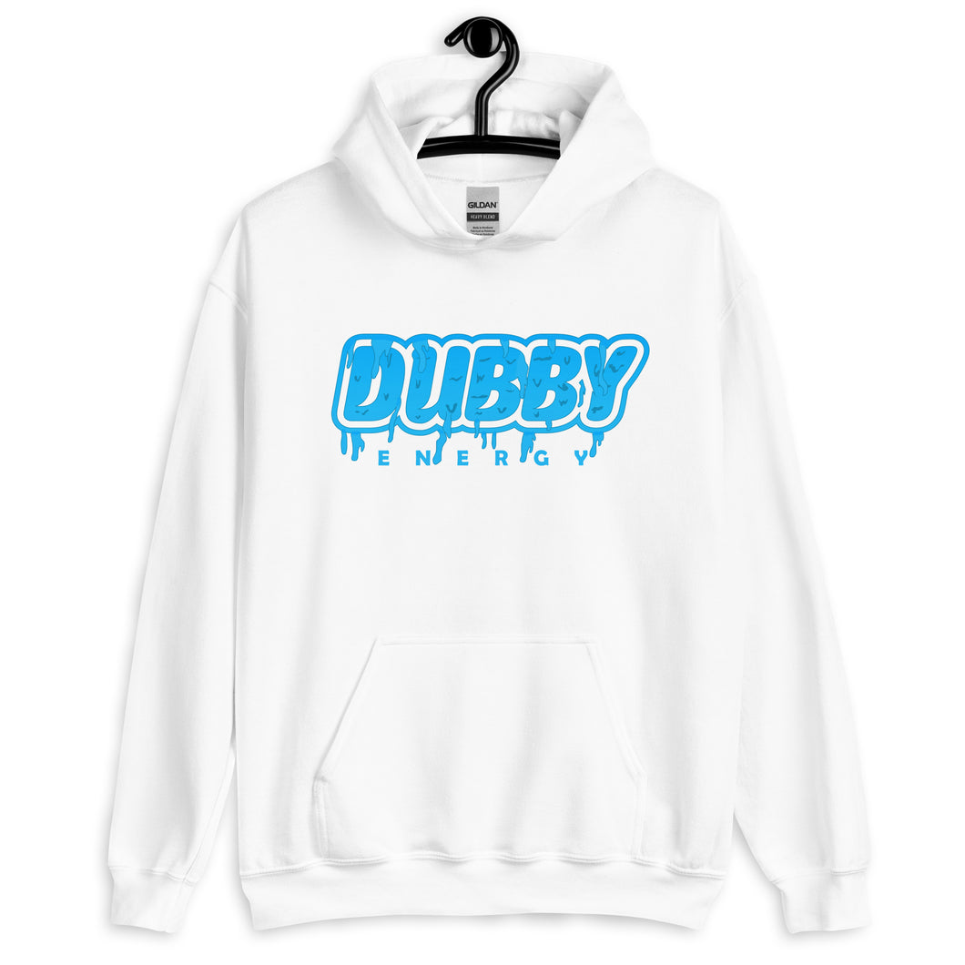 Dubby Slime Hoodie (White x Blue)