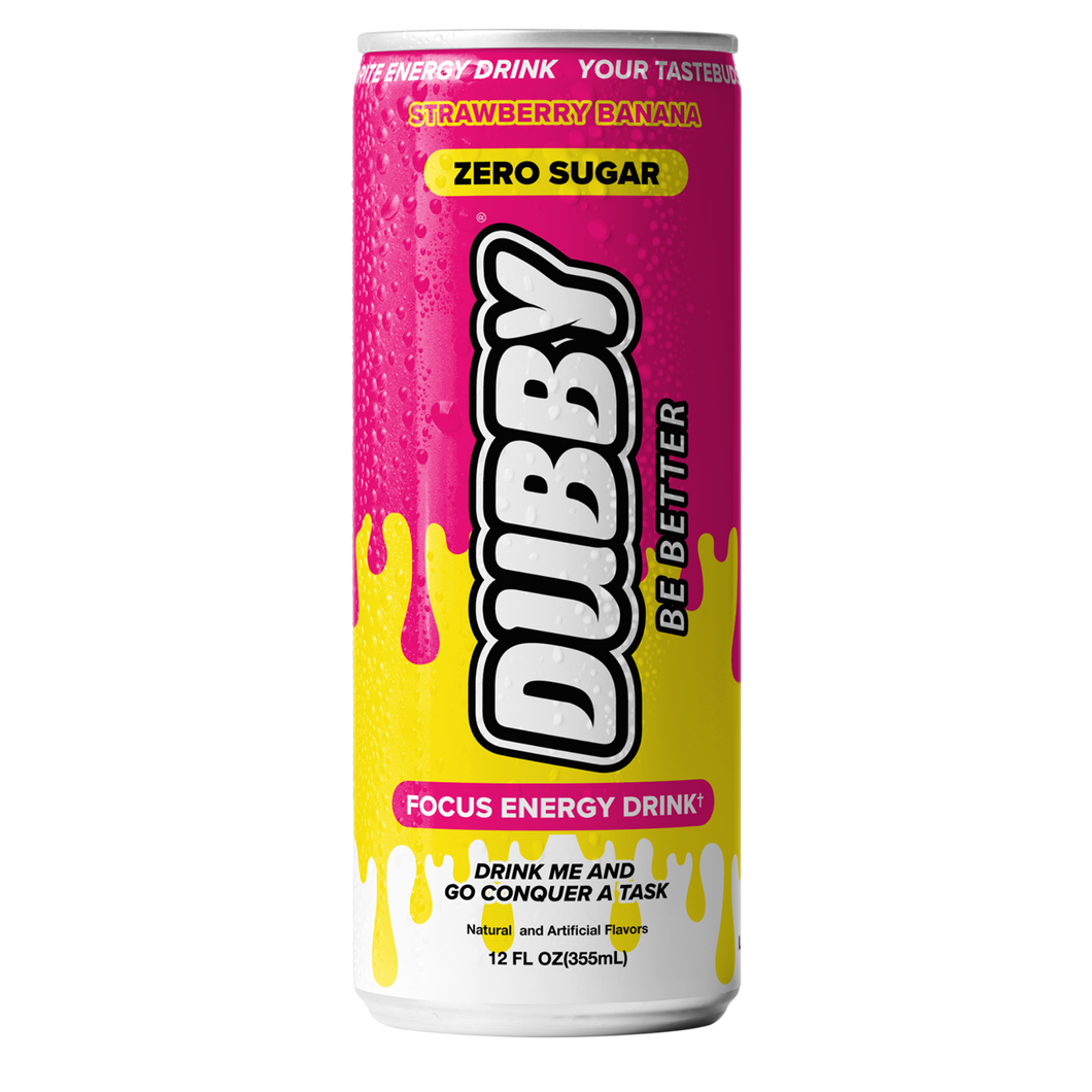 Strawberry Banana Can - 12ct